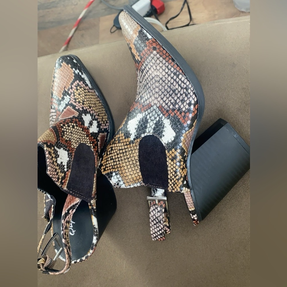 Cute little heel  booties . Brand new